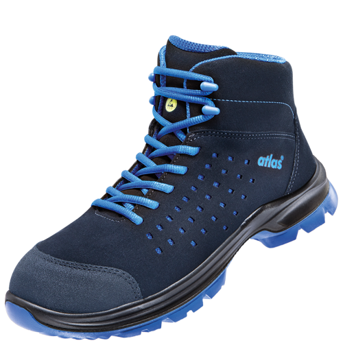 SL82-blue-ESD ATLAS SL 82 blue Sicherheitsstiefel S1 - ESD