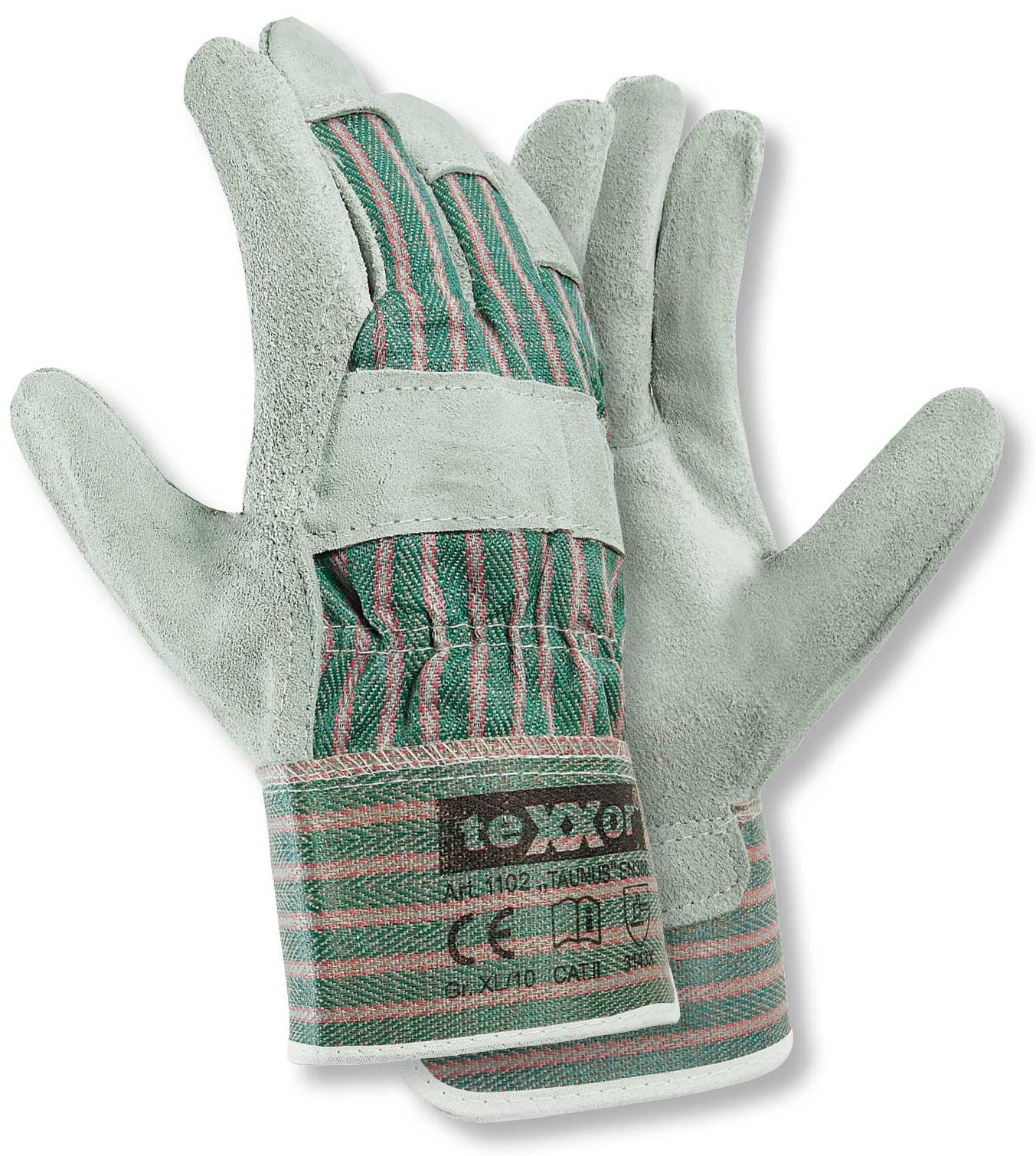 1102_VR_300dpi_rgb texxor 1102 Taunus Rindkernspaltlederhandschuhe