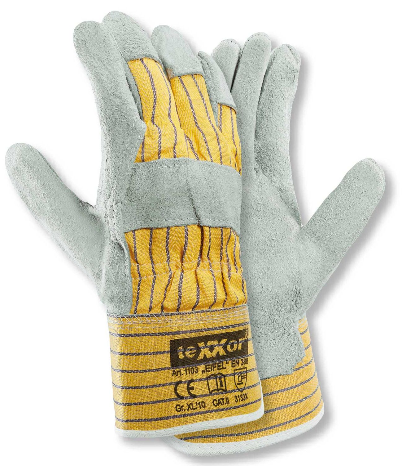 texxor 1103 Eifel Rindkernspaltlederhandschuhe