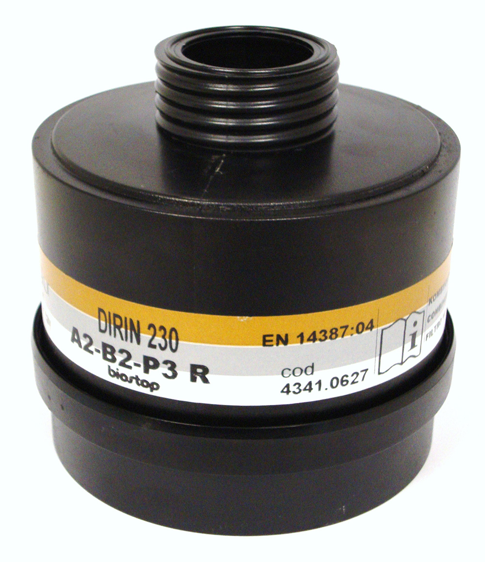 422781 Ekastu Mehrbereichs-Kombifilter DIRIN 230 A2 B2-P3R D