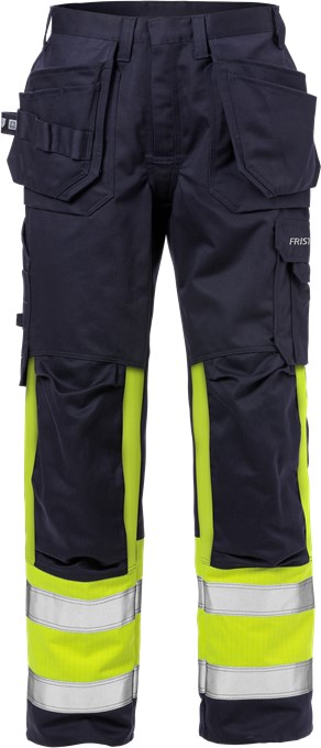 Fristads 125941 Flame High Vis workman trousers 2586 FLAM