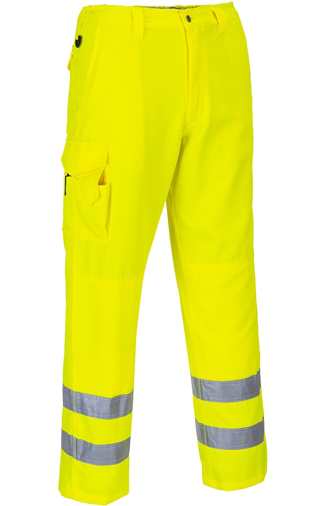 E046YER Portwest E046 Warnschutz Combat-Hose