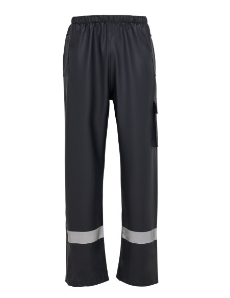 ELKA Rainwear 022401 Dryzone D-Lux rain trousers with reflective stripes