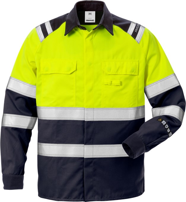 124309-171-b1 Fristads 124309 Flamestat High Vis Shirt 7051 ATS