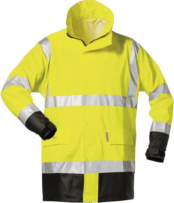 Norway Manfred 2360 Warnschutz-Regenjacke leuchtgelb