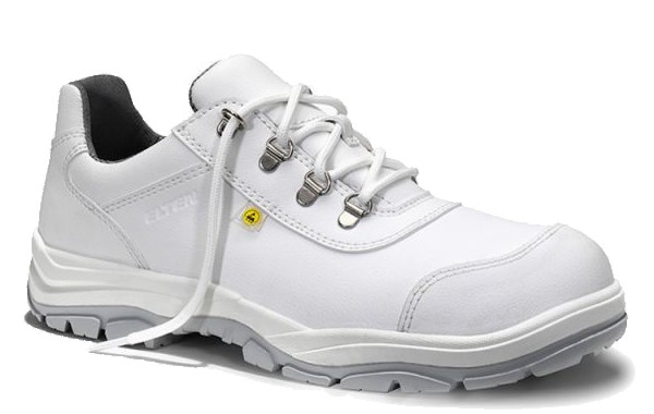 Elten Dean Rubber 7279302 safety low ESD S2 HI type 2 shoes white