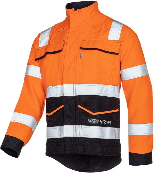 Sioen Orlu 020VA2PIP Multinorm warning protection jacket