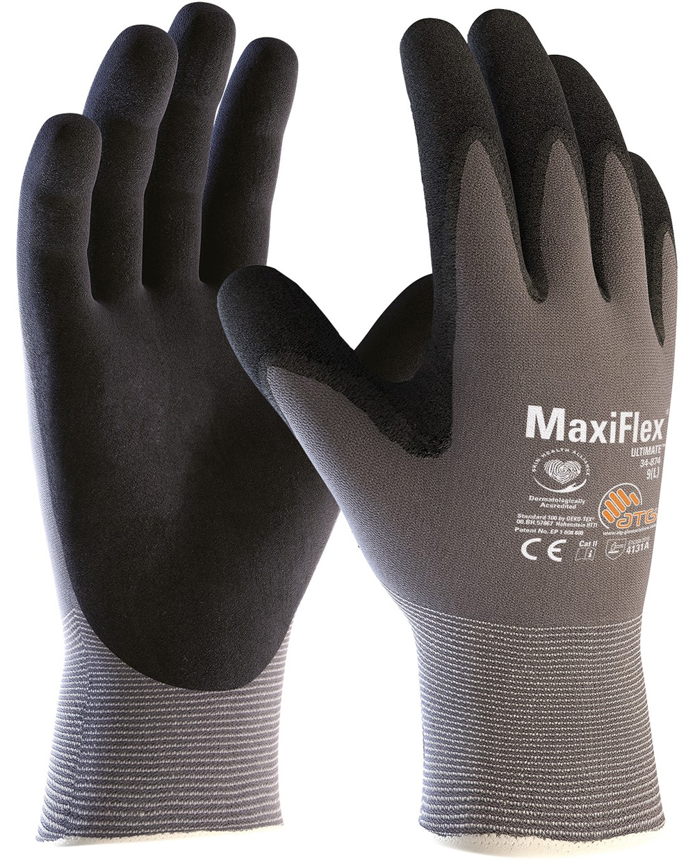 ATG  34-874 MaxiFlex Ultimate Montagehandschuhe silikonfrei
