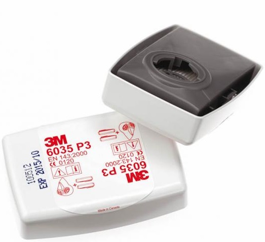 3M Partikelfilter und Kunststoffgehäuse P3R 6035