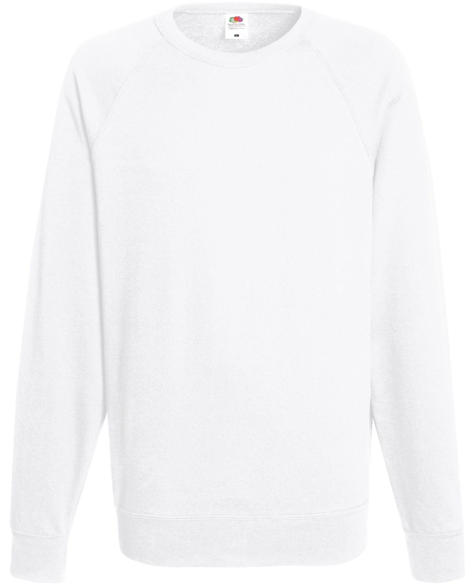 Fruit of The Loom Lightweight Raglan Sweat in 12 Farben
