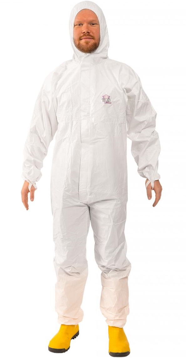 3S Overall Protec Classic Cat. III Type 5B & 6 white