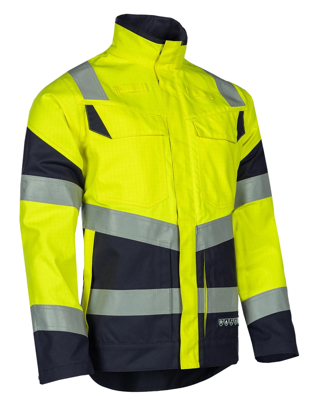 Sioen Merak 614UA2PF9 High-visibility work jacket with arc flash protection