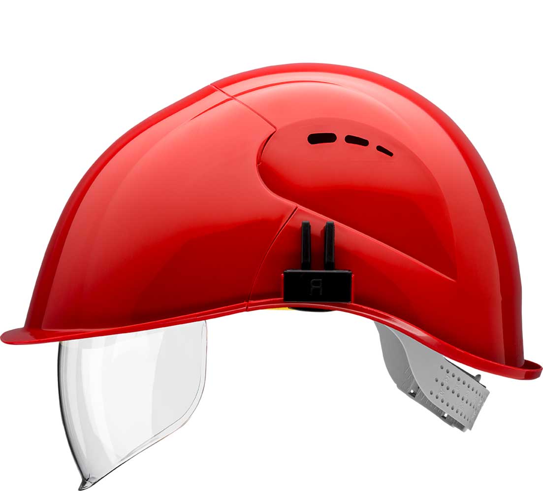 VOSS safety helmet with integrated visor VisorLight 6 point