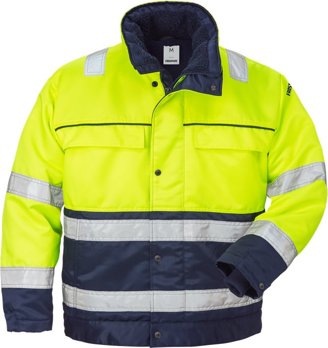Fristads 100496 High Vis Warnschutz-Winterjacke 444 PP