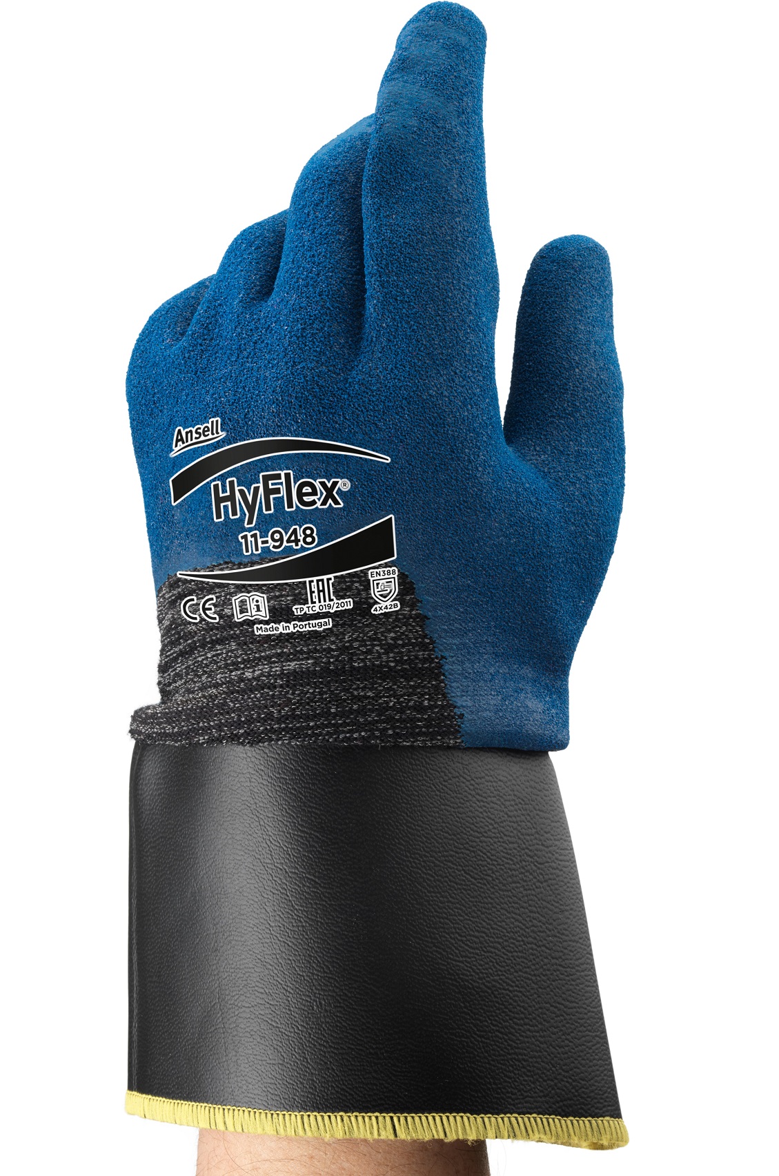 Ansell HyFlex 11-948 Cut-resistant gloves with nitrile coating