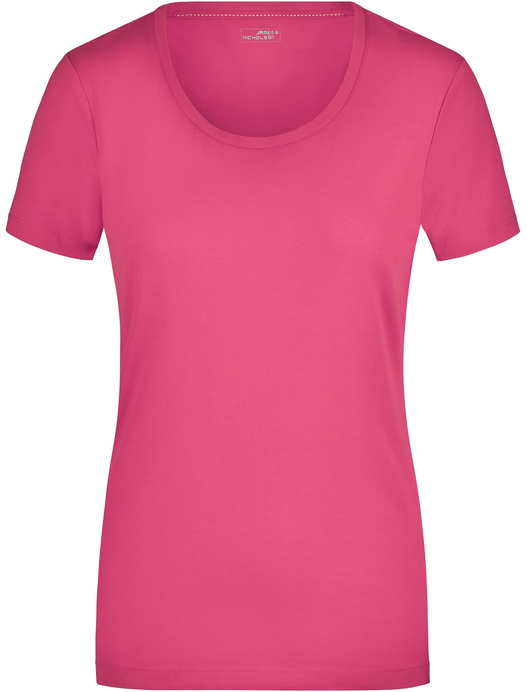 James & Nicholson JN926 Ladies Stretch Round T-Shirt in 9 Colors