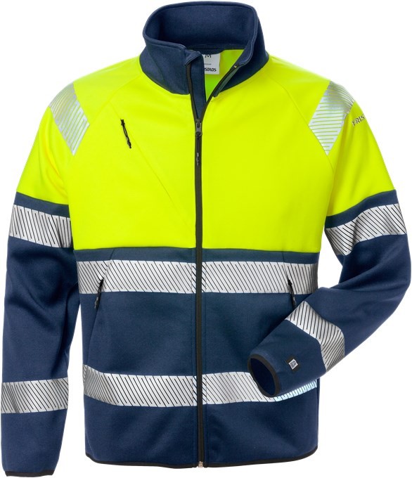 fr1g9WYYstpOsaU7 Fristads 129509 High Vis Warning Sweat Jacket 4517 SSL