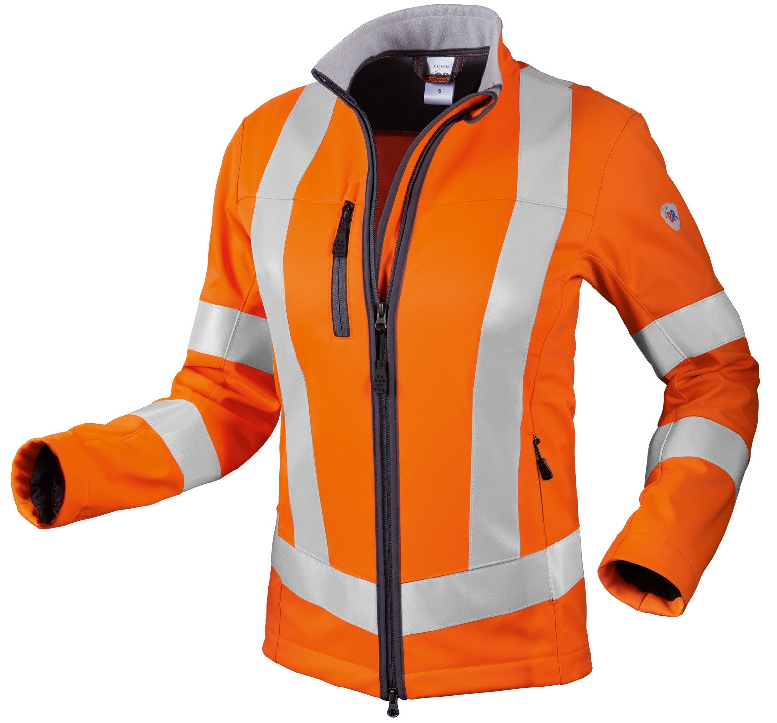 BP 2122-940 High visibility softshell jacket Hi-Vis Comfort for women