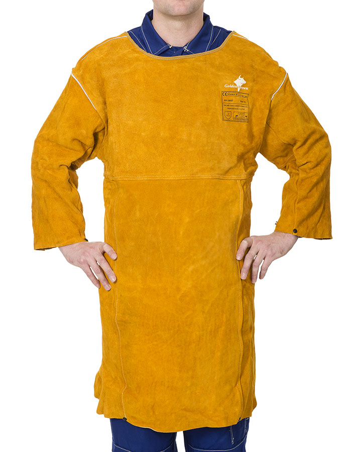 130308-44-2847-front-jpg Weldas Golden Brown 44-2847 Schweißer-Schulterschürze