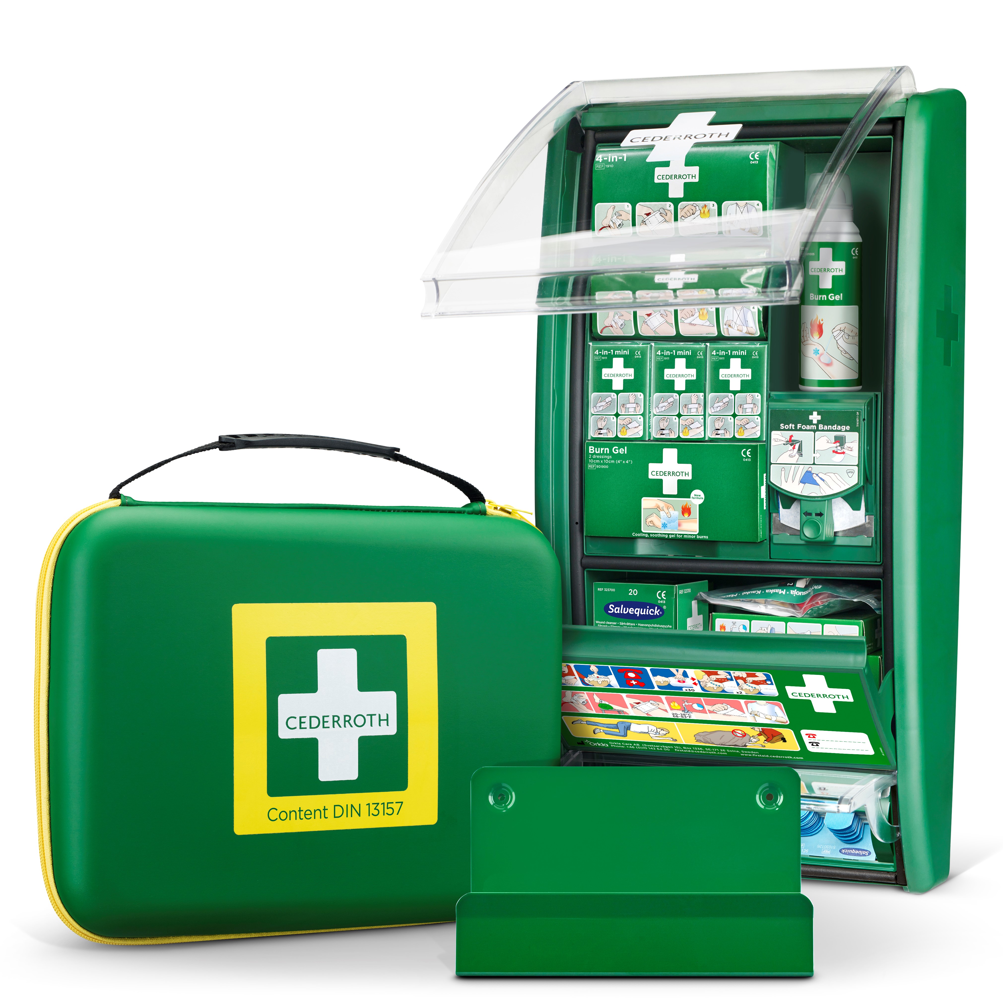 Cederroth 51011008 First Aid & Burn Station Set