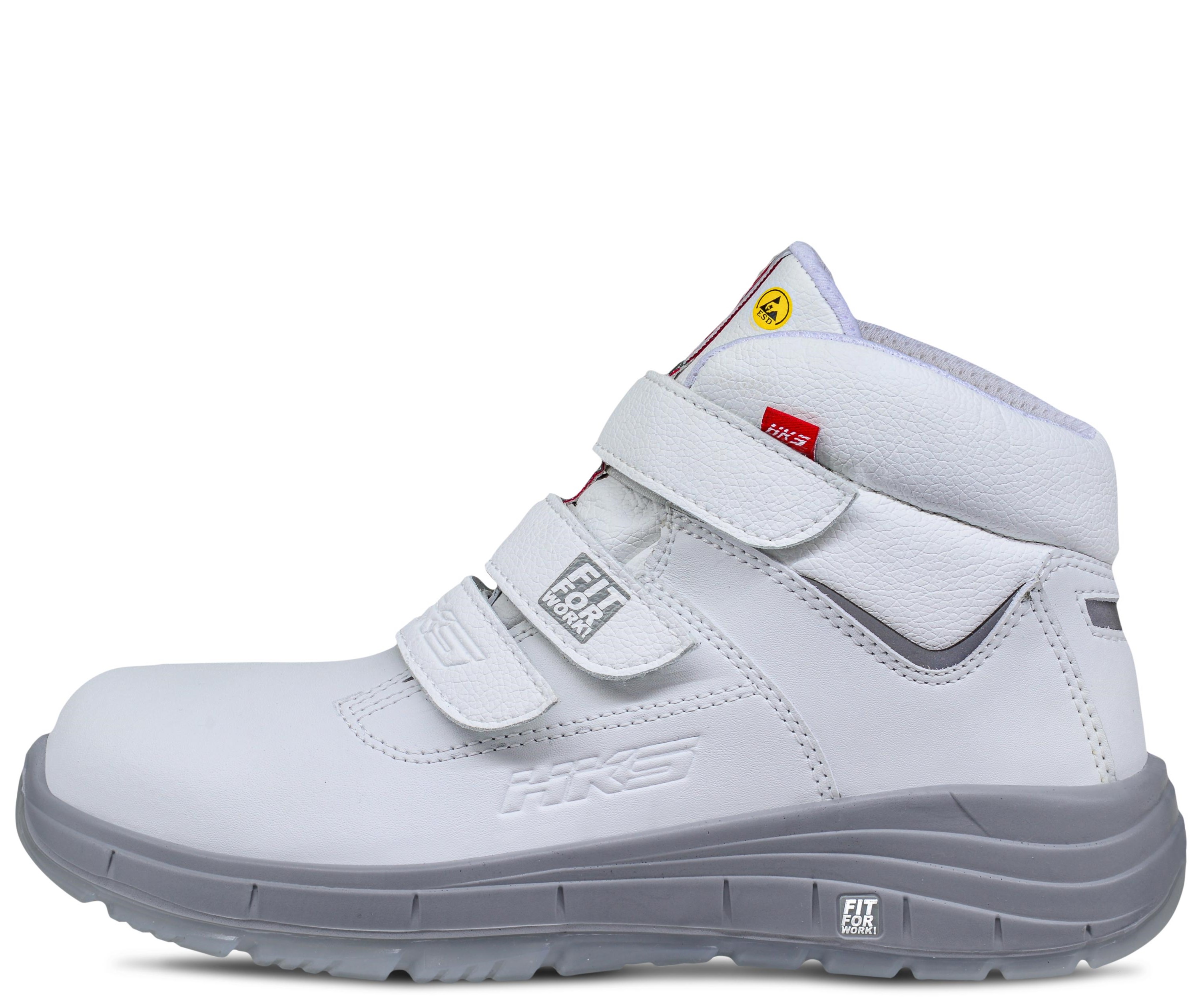 HKS K-Run White Walker 3 MTP Stiefel S3 SRC ESD mit Klettverschluss weiß