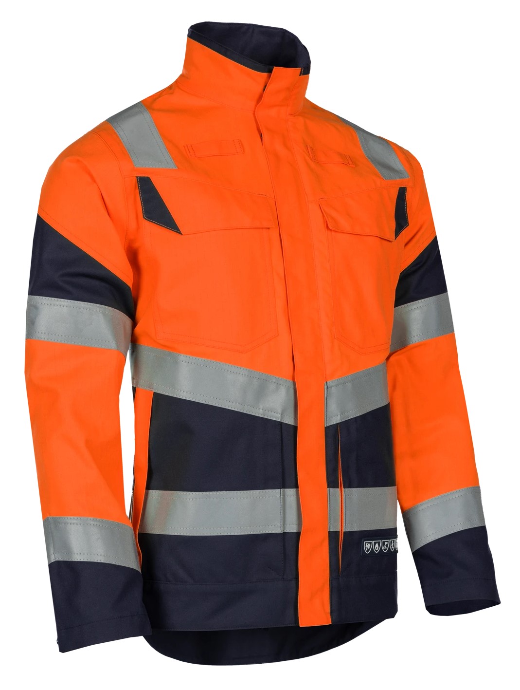 Sioen Pictor 616UA2PIP high-visibility work jacket with arc flash protection