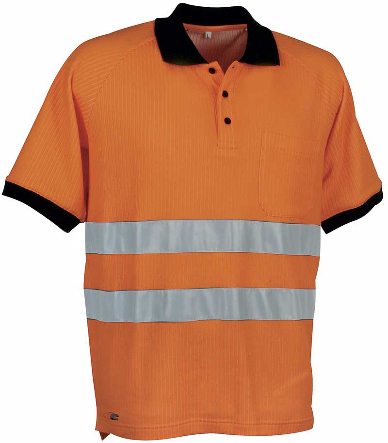 COFRA Helpway V116-0 high-visibility polo shirt