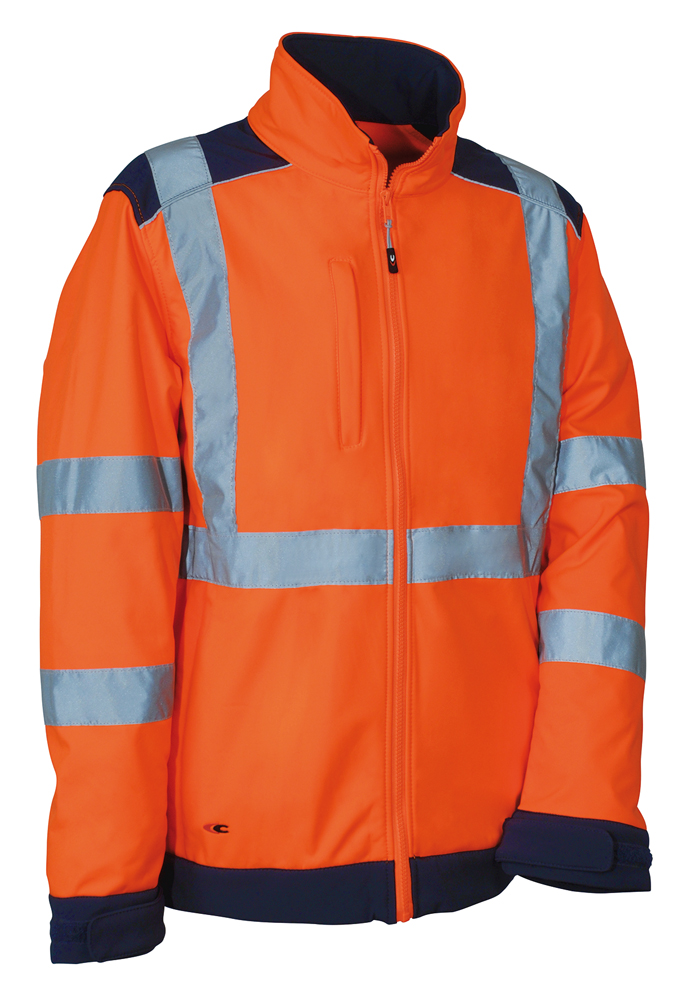 COFRA Sideia V296-0 high-visibility softshell jacket