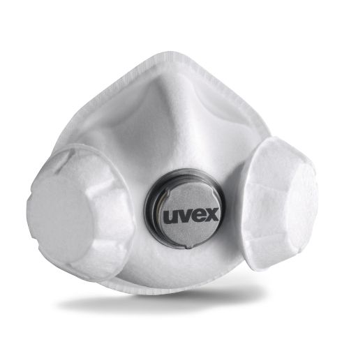 uvex 8707233 silv-Air e Atemschutzmaske FFP2 R D mit Ventil