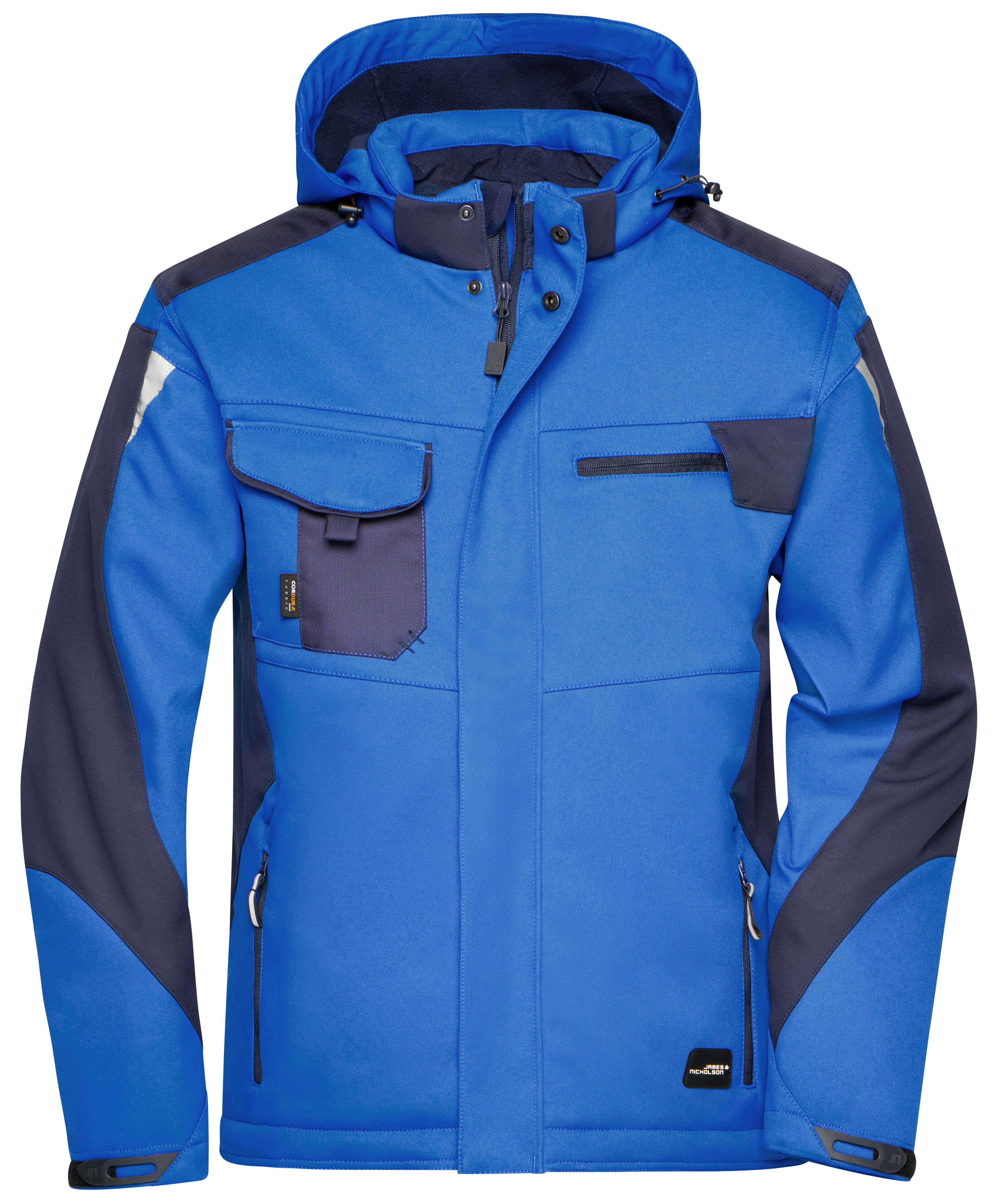 James & Nicholson JN824 Workwear Winter Softshell Jacket in 9