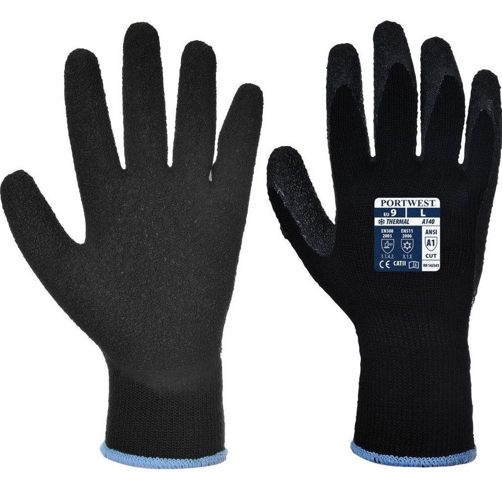 Portwest A140 Thermo Grip Latexhandschuh