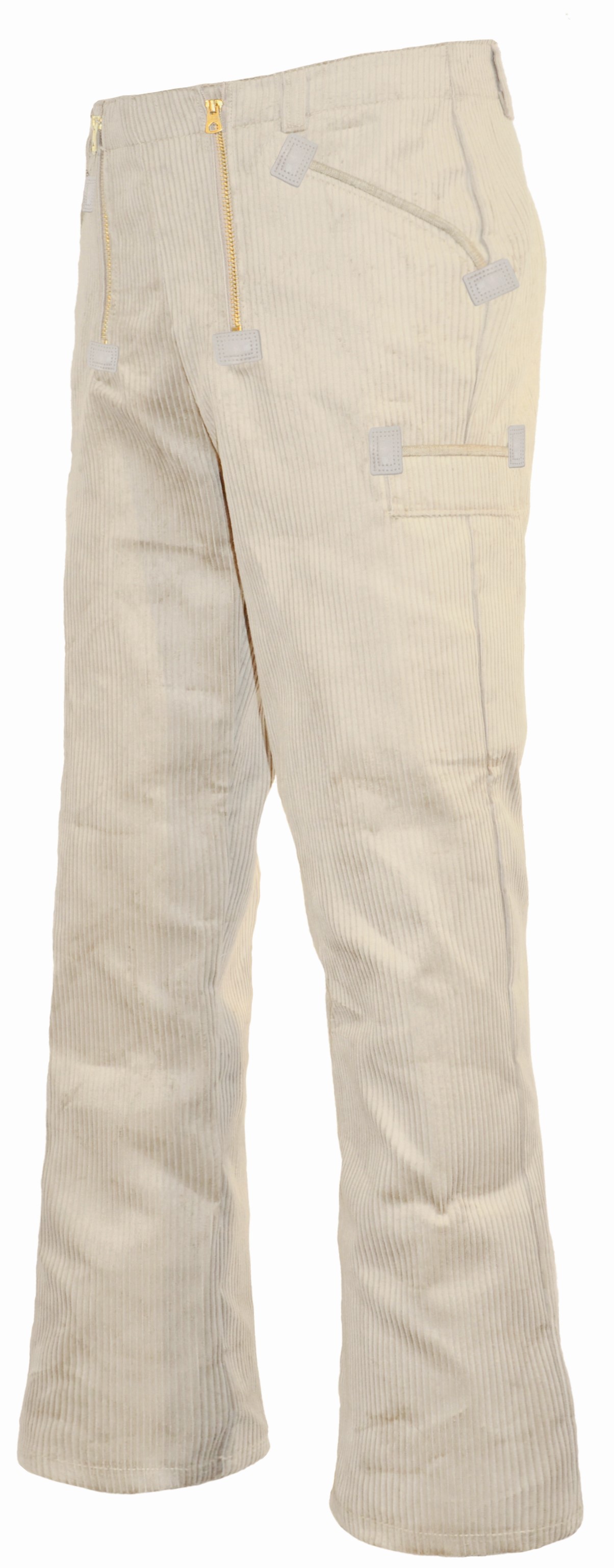 eiko8 Eiko Donau Trenkercord Schlag-Zunfthose reinweiß