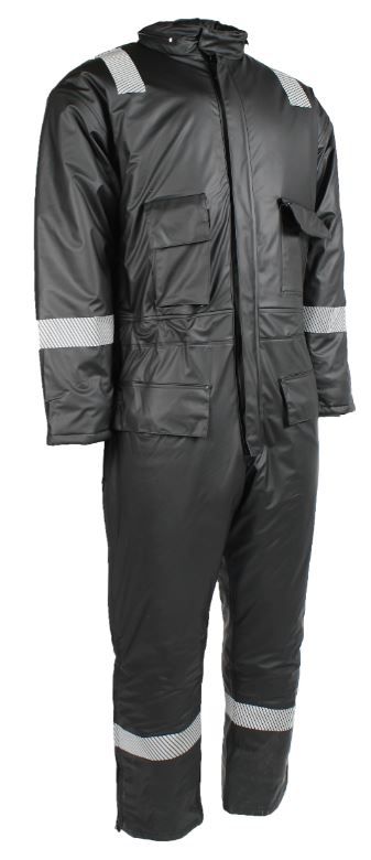 LR3332 Lyngsøe LR3332 Winteroverall PU mit Steppfutter schwarz