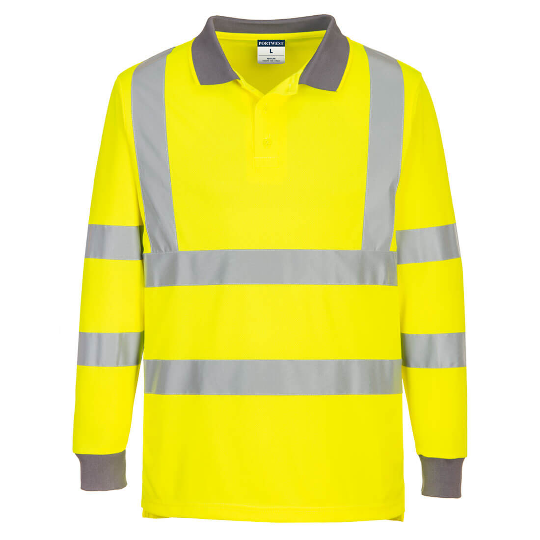 Portwest EC11- Eco Hi-Vis Warnschutz Polo Klasse 3