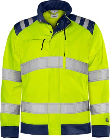 Fristads 131976 Green high-visibility jacket Kl. 3 4067 GPLU 