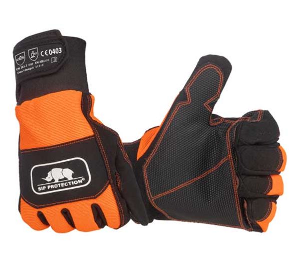 SIP Protection 2XD3 Schnittschutzhandschuhe orange-schwarz