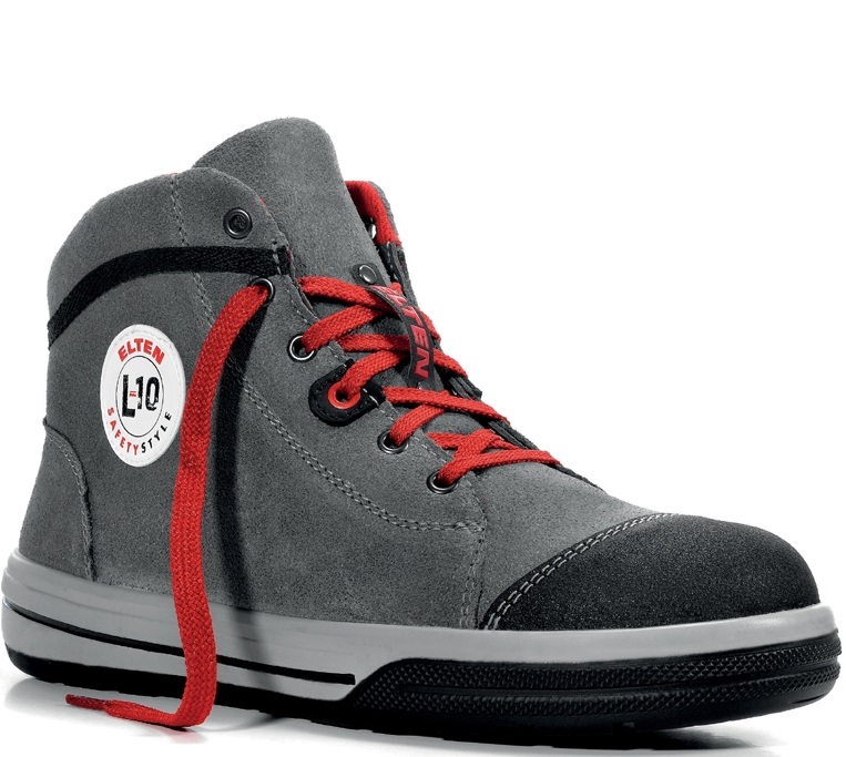 762071 Elten Vintage Pirate Mid 762071 Schnürstiefel ESD S3 grau