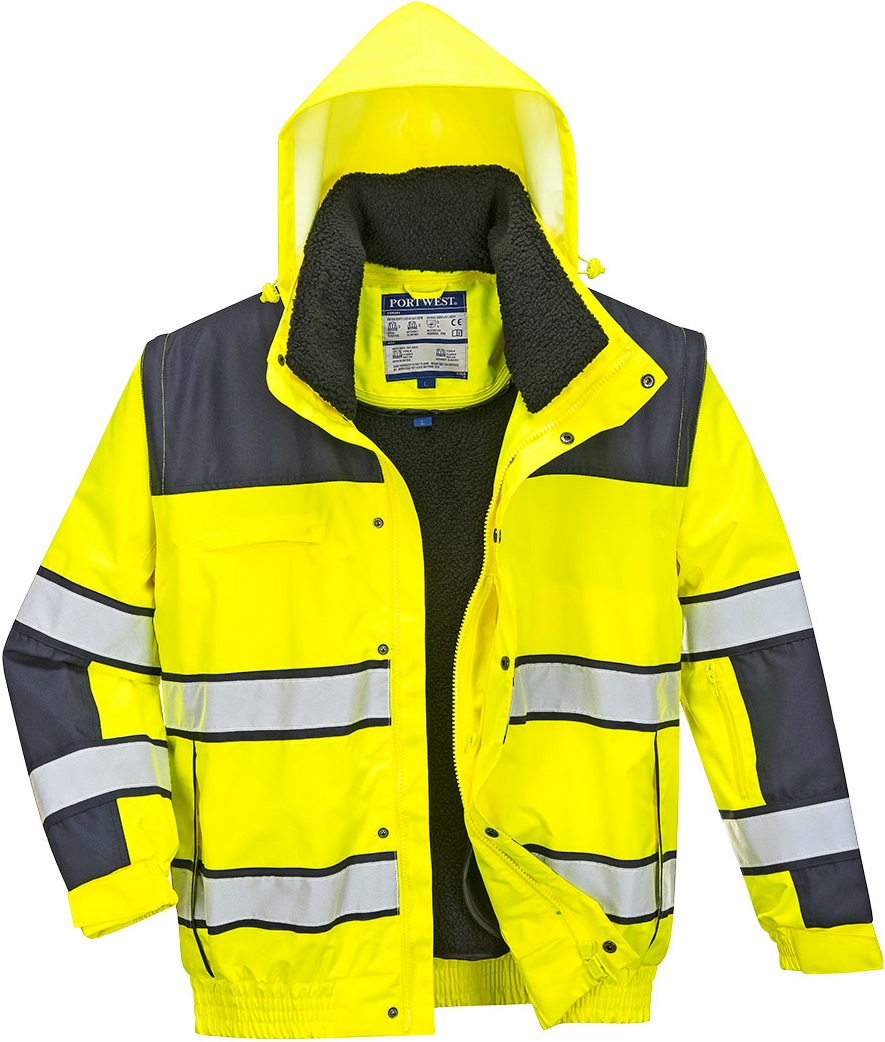 Portwest C466 Klassische Warnschutz-Pilotjacke