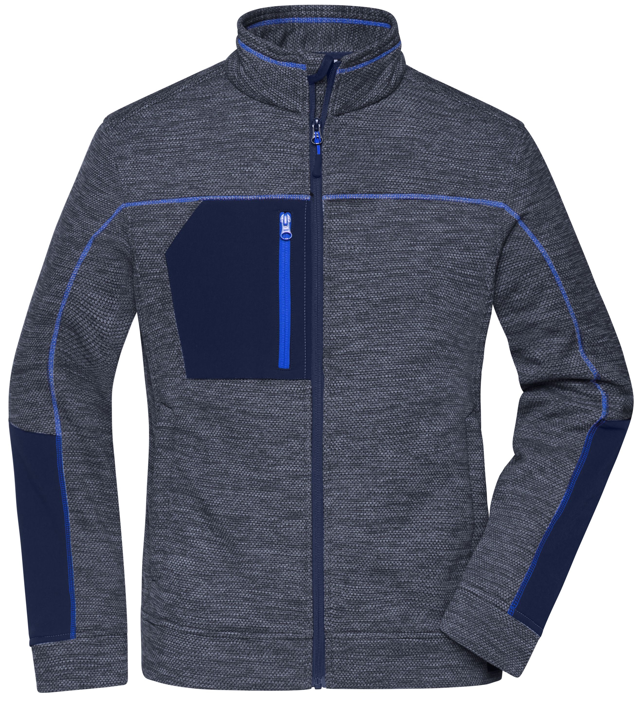 James & Nicholson JN1817 Ladies Structure Fleece Jacket in 3