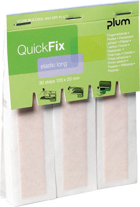 Plum 5508 QuickFix Fingerpflaster lang elastisch Refill