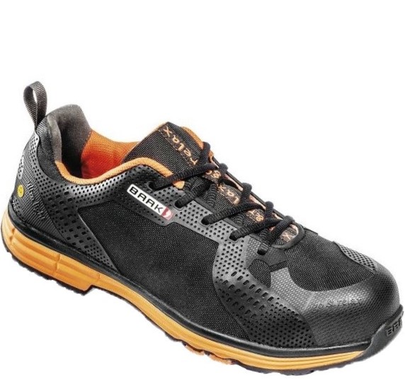 artikelbild_5004_chuckepL32q6GiesalzpOqQHAITIzOS Baak 5004 Chuck Halbschuhe S3 SRC ESD schwarz-orange
