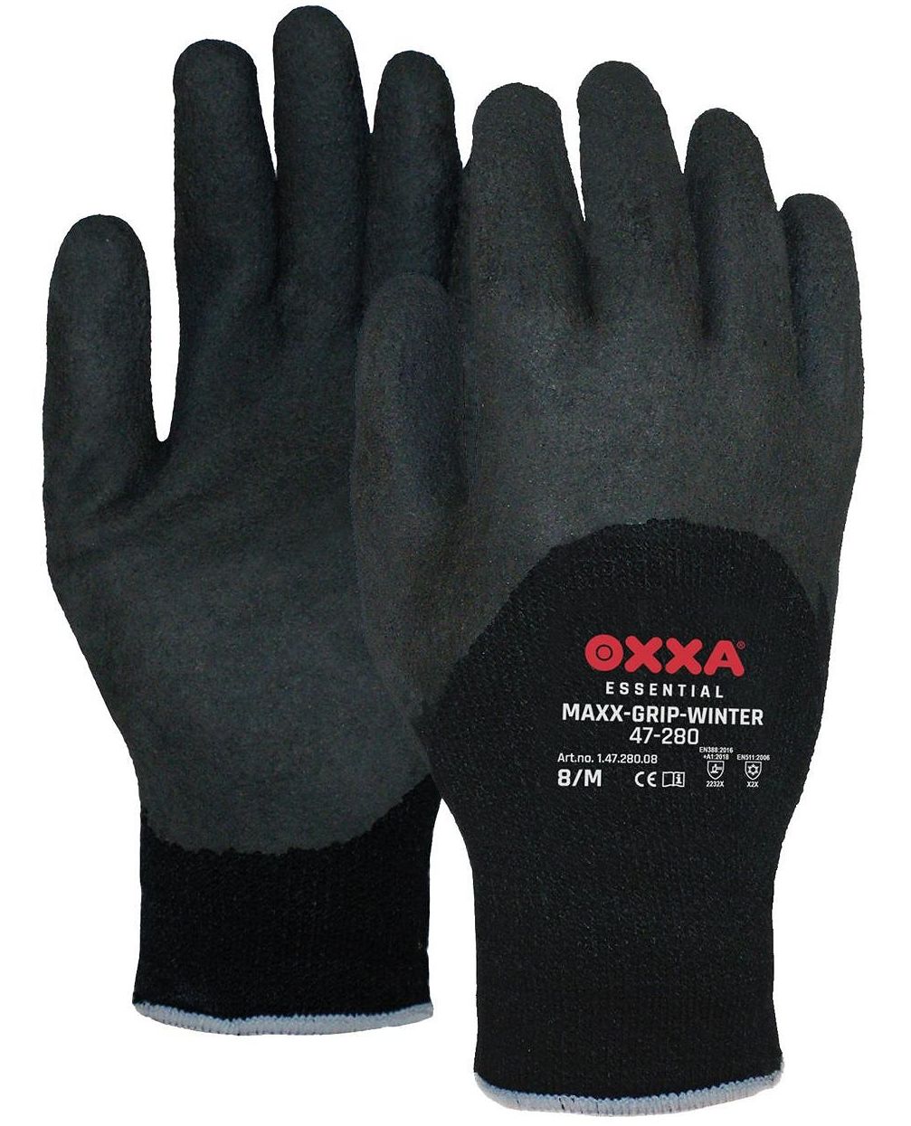OXXA Maxx-Grip-Winter 47-280 Schutzhandschuhe 3/4 beschichtet