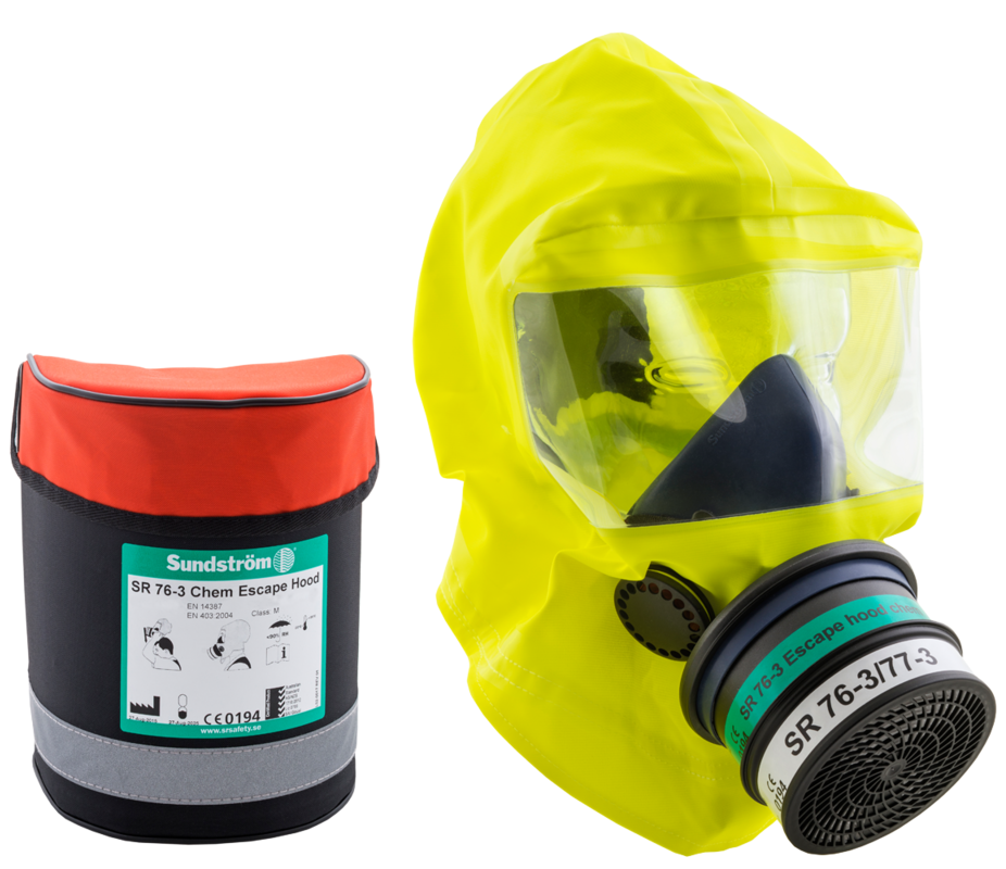 H15-1412_001 Sundström Fluchthaube H15-1212 SR 76-3 K2-P3 S/M mobil