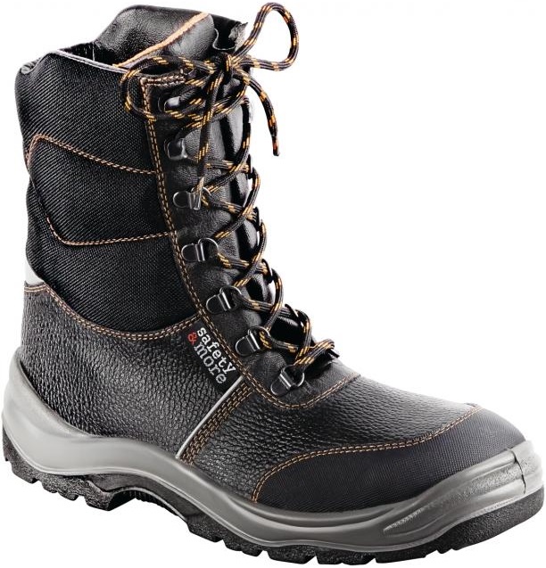 Bullstar Sicherheits-Winterstiefel S3 schwarz-grau