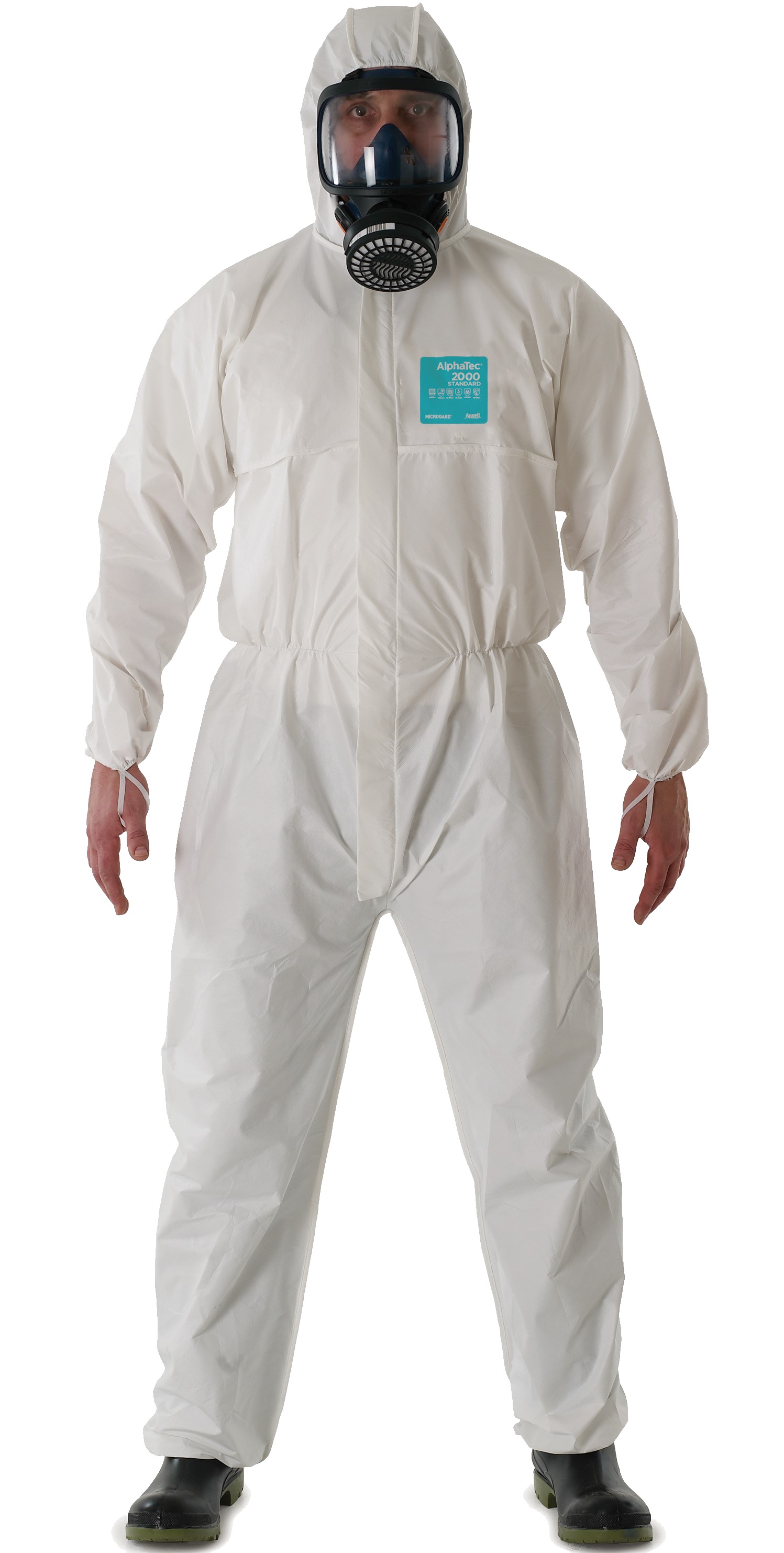Microgard / AlphaTec 2000 Standard Overall with Hood Model 111 white