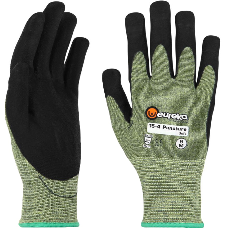15-4FhicznDyGzpK3 eureka 15-4PSOFT Puncture Soft Nitril-Schnittschutzhandschuhe Level F