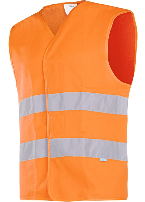 Sioen Elba 9044A2PEC Warning protection vest 