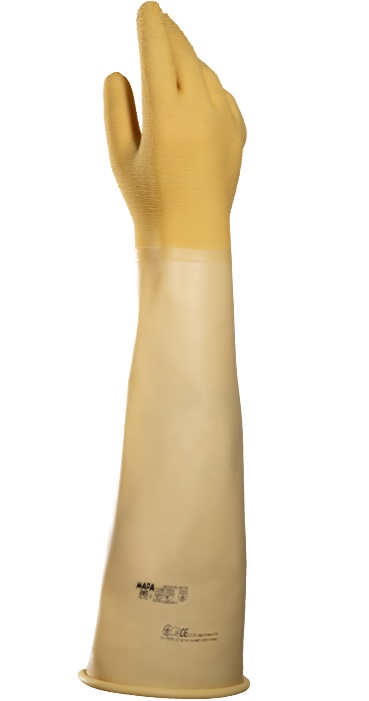 Mapa Alto 285 Latex-Chemikalienschutzhandschuhe