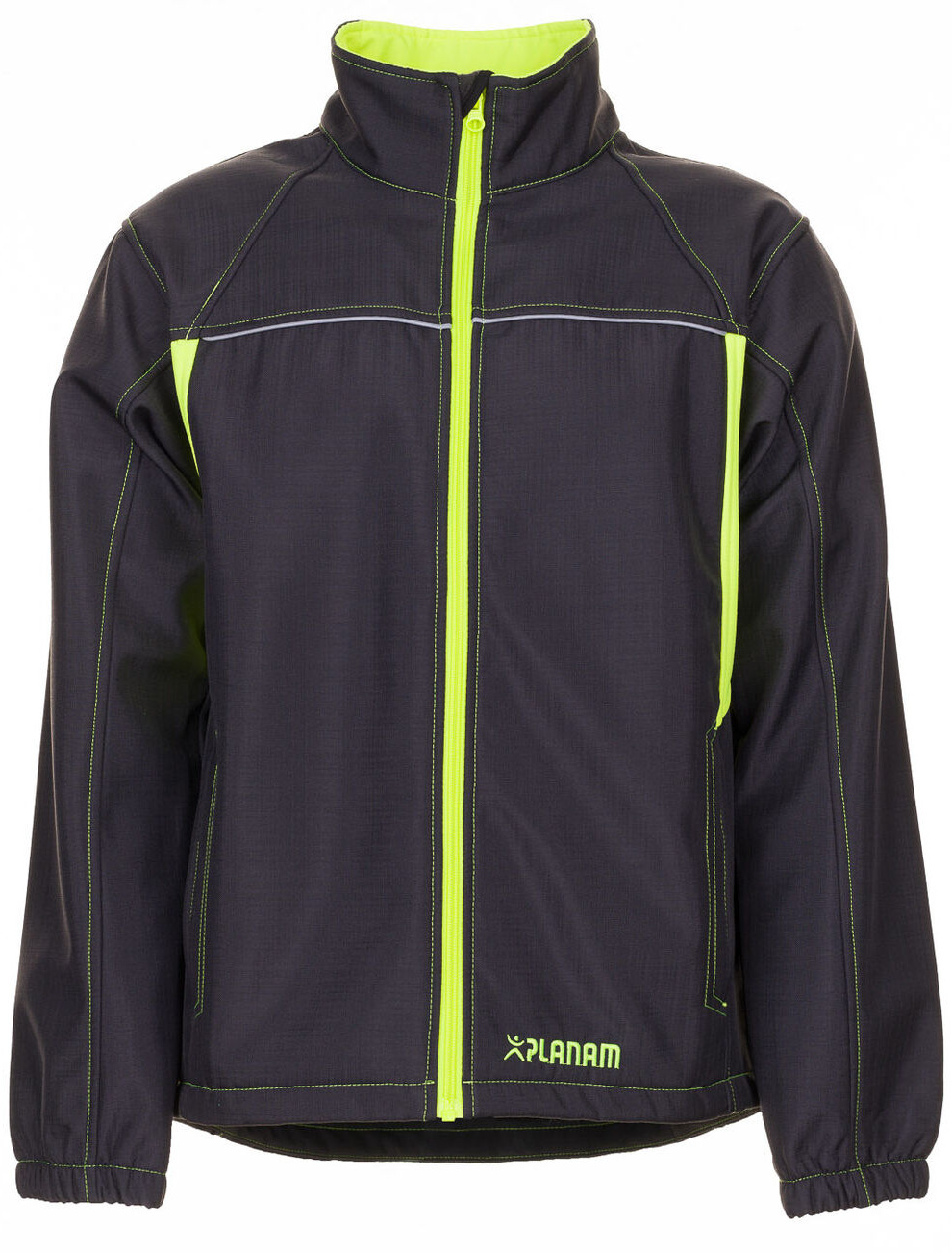 Planam Basalt Neon Softshelljacke