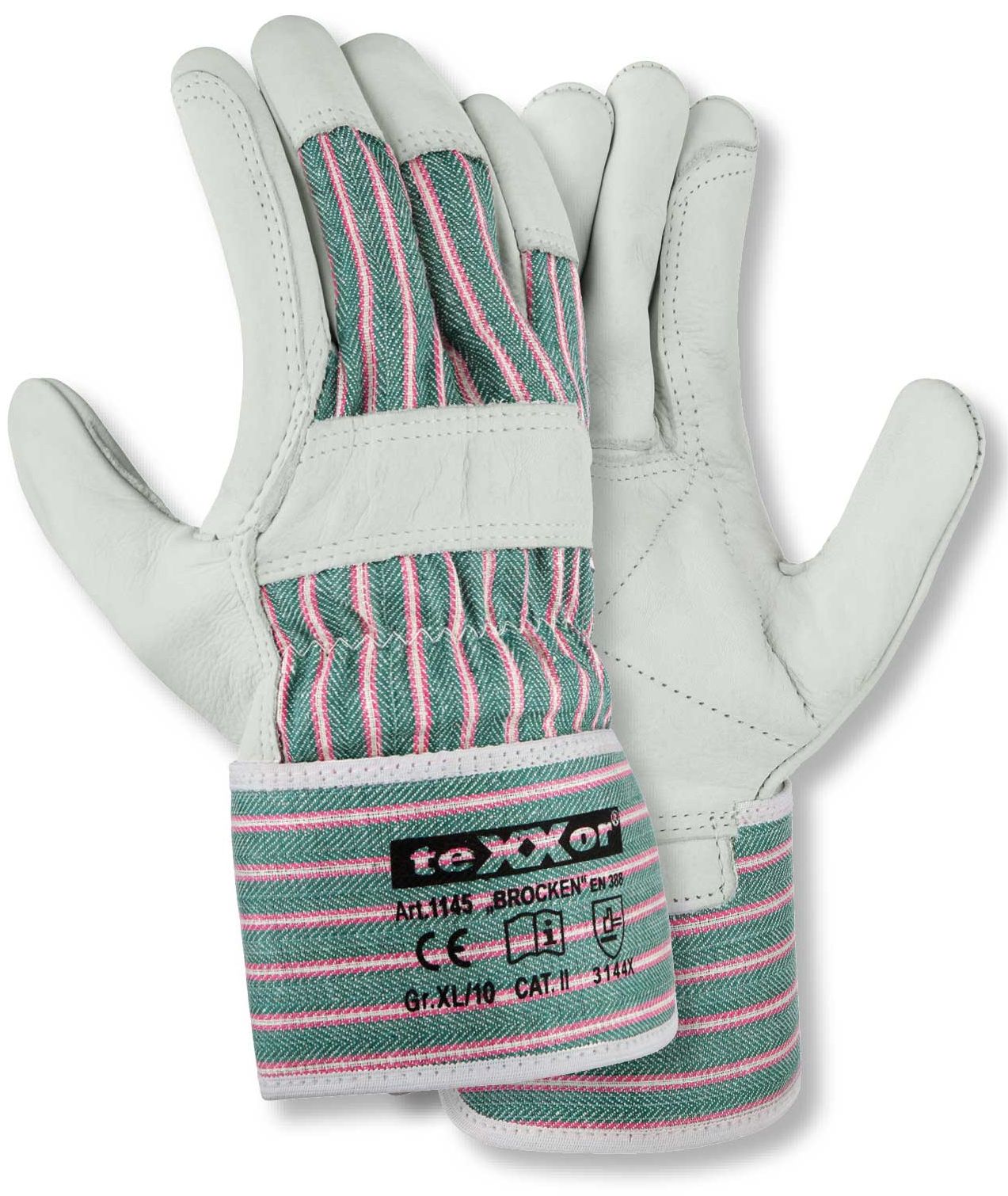 1145_VR_300dpi_rgb texxor 1145 Brocken Rindvolllederhandschuhe